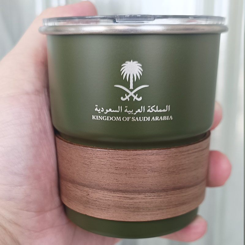 Coffee Tea Name - 사우디아라비아 국장 로고 새 스테인리스 스틸