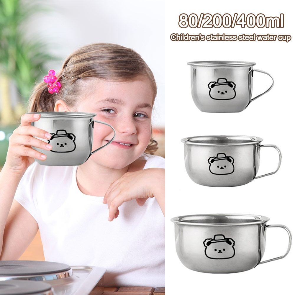 80/200/400ml 어린이용 물컵, 곰돌이 디자인, - Coffee Tea With Milk 리뷰 및 가격