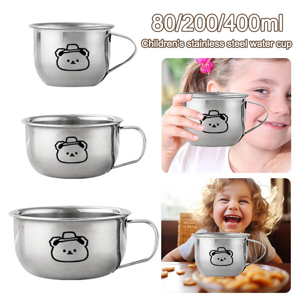 80/200/400ml 어린이용 물컵, 곰돌이 디자인, - Coffee Tea With Milk 리뷰 및 가격
