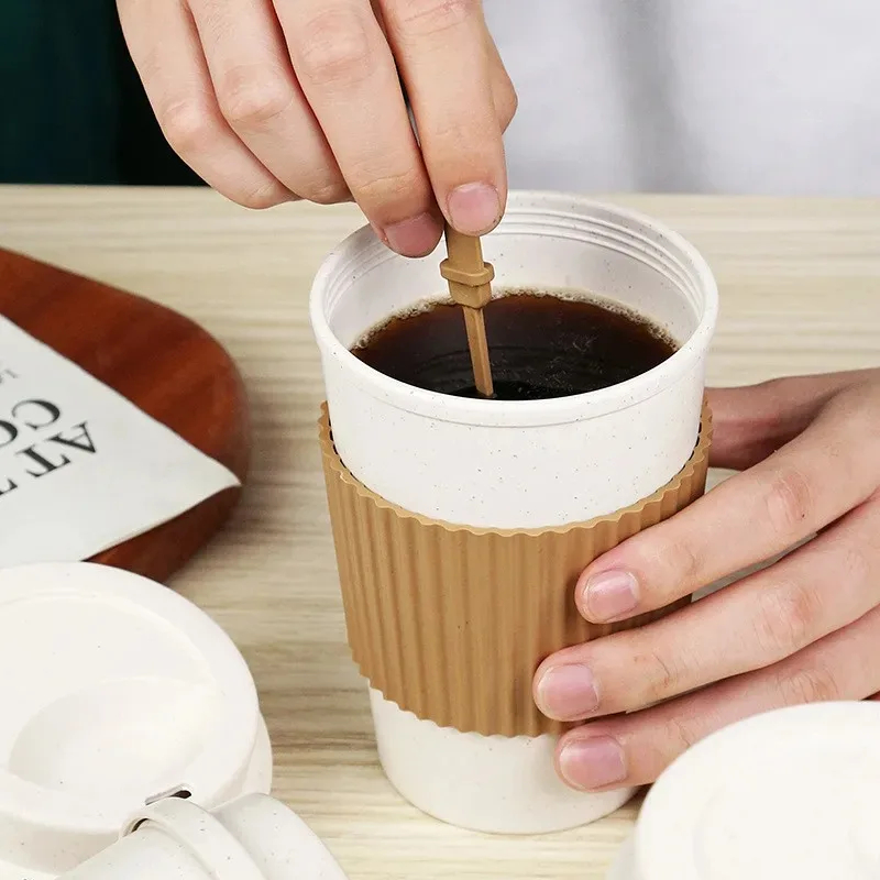 뚜껑이 달린 커피 컵 밀 빨대, 재사용 가능한 휴대용  - Xbloom Coffee Tea 리뷰 및 가격