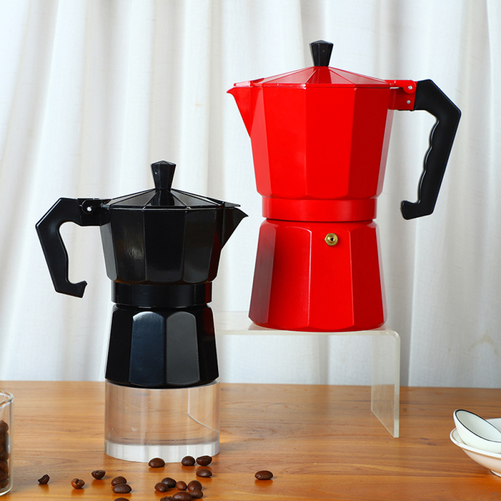 효율적인 알루미늄 에스프레소 모카 포트, 듀얼 밸브 방 - Moka Pot Stove 리뷰 및 가격