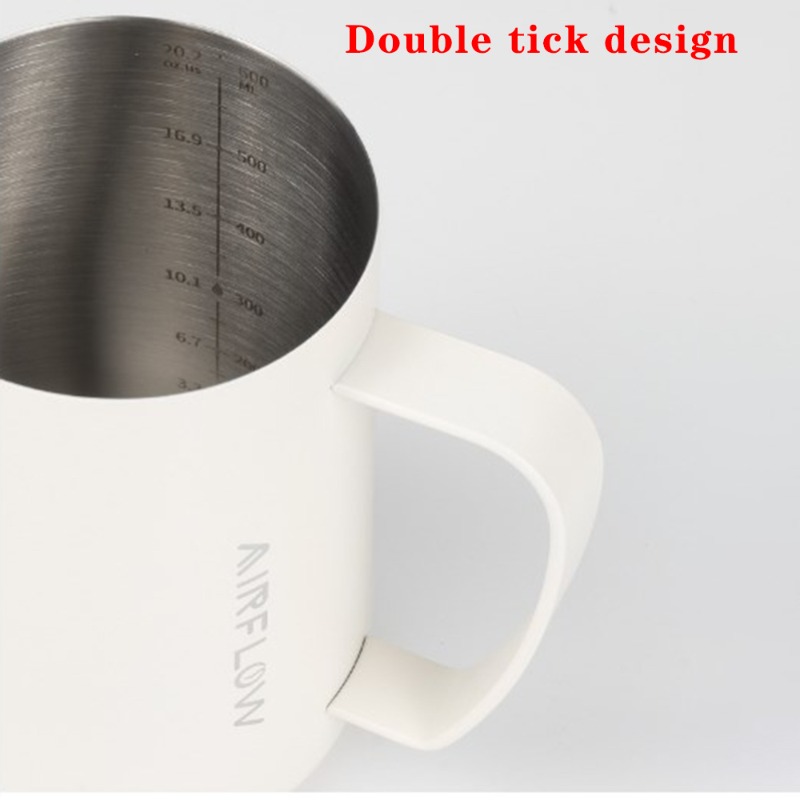 400ml/600ml 스테인레스 스틸 커피 라떼 아트  - Barista Milk Jug 리뷰 및 가격