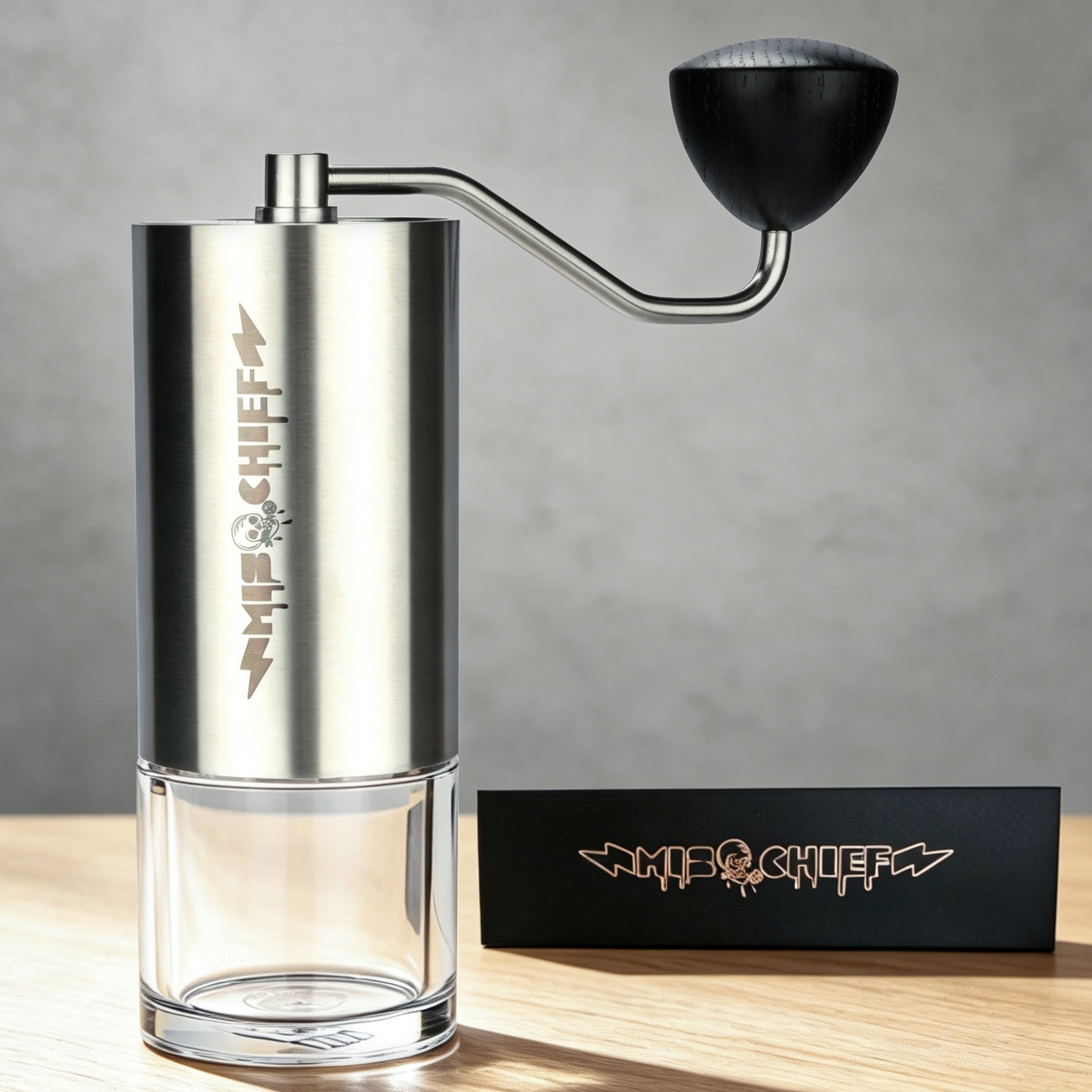 미스치프 M40 수동 커피 그라인더 |   고질소강 버 - Burr Hand Grinder 리뷰 및 가격