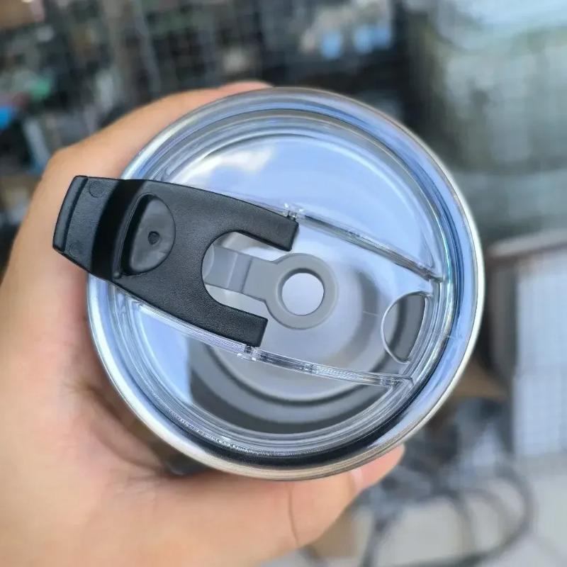 카타르 국기 로고가 있는 스테인리스 스틸 컵(뚜껑 포함 - Coffee Tea Name 리뷰 및 가격