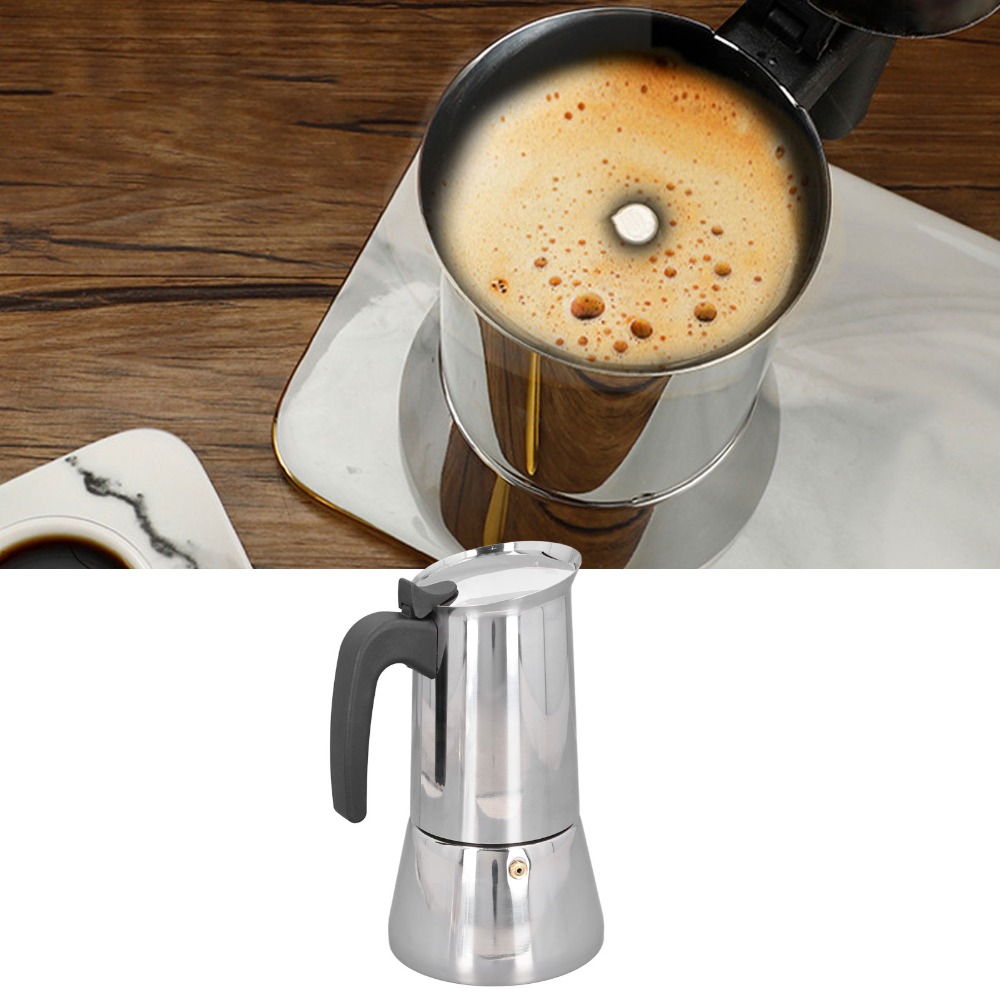 스테인리스 스틸 모카포트 대용량 실버 스토브탑 모카포트 - Moka Pot Stove 리뷰 및 가격