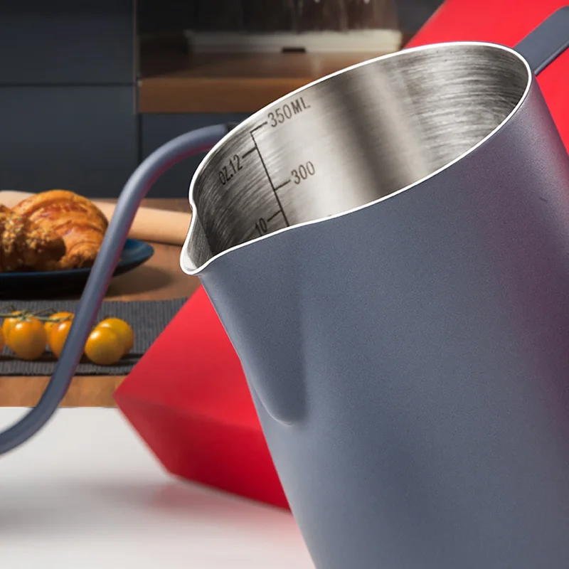 350/600ML 커피 우유 거품기 주전자 304 스테 - Barista Milk Jug 리뷰 및 가격