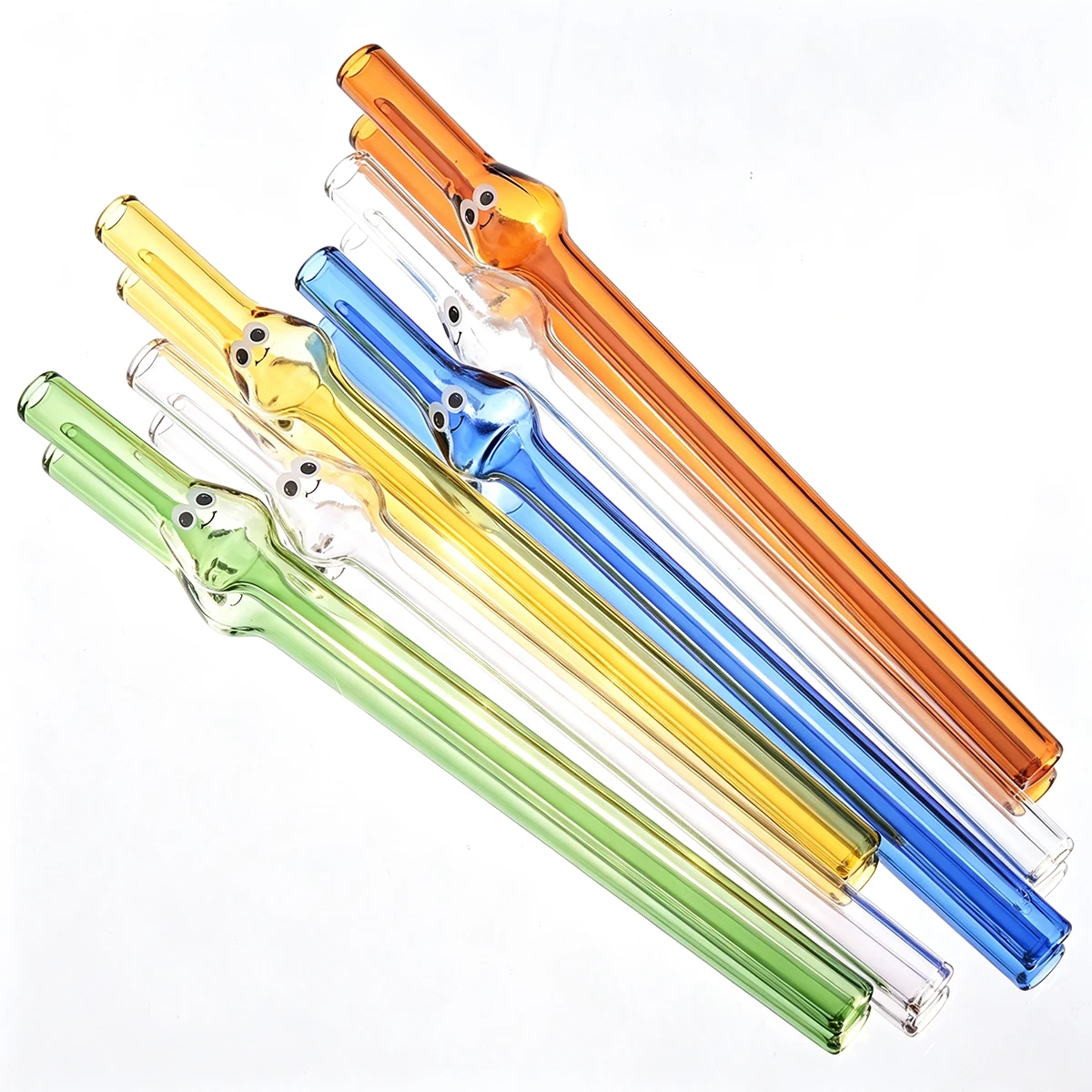 4pcs Wide 12mm Glass Straw Set - Coffee Tea And Sugar Set 리뷰 및 가격
